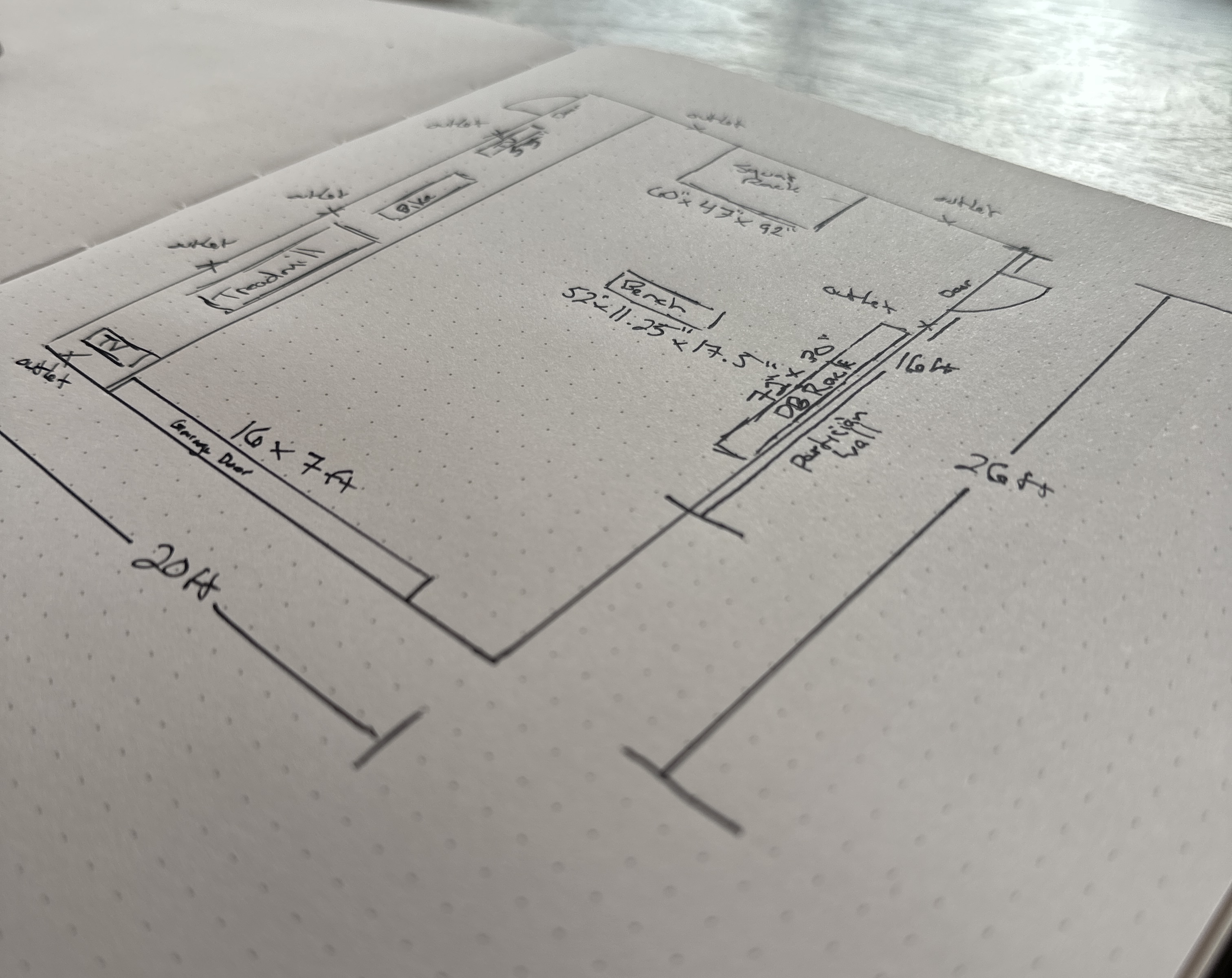 Hand-drawn blueprint — Assess